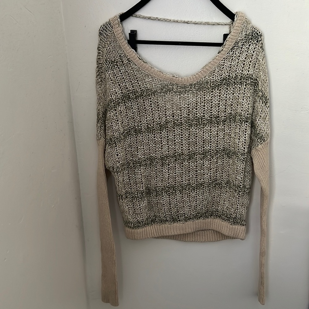 Free people light sweater